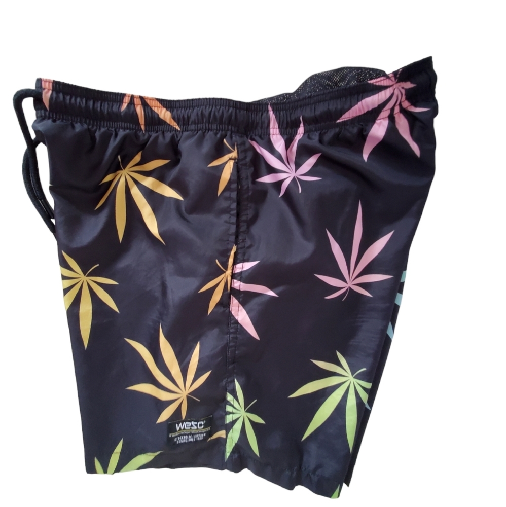 WESC SWEDEN MENS SWIM TRUNKS